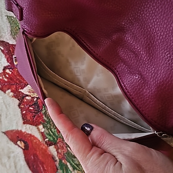 THIRTY ONE Purple sequined  clutch - Picture 4 of 6